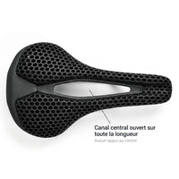 Selle de vélo carbone imprimée 3D ultra-légère 14 cm – route et VTT