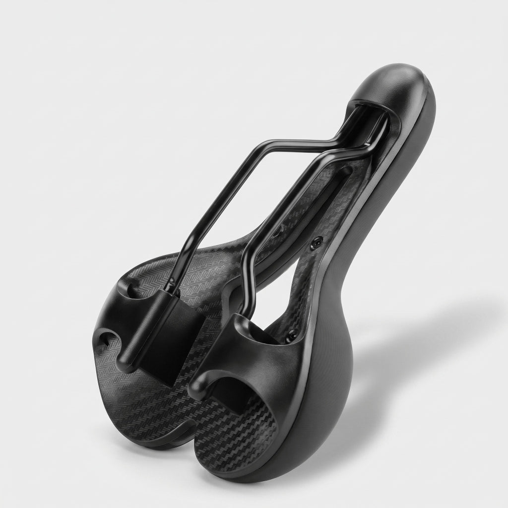 Selle de vélo confort large 17 cm à canal central – VTT et vélo de ville