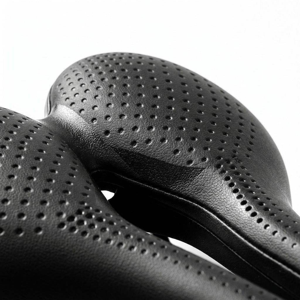 Selle de vélo confort large 17 cm à canal central – VTT et vélo de ville