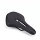 Selle de vélo en cuir PU 15,5 cm à canal central – route et VTT
