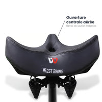 Selle de vélo confort extra large 26 cm – ville, VTT et vélo électrique