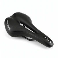Selle de vélo confort 16 cm en gel à canal central – VTT, route et ville