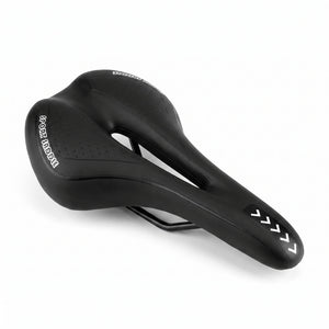 Selle de vélo confort 16 cm en gel à canal central – VTT, route et ville