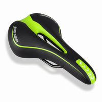 Selle de vélo confort 16 cm en gel à canal central – VTT, route et ville