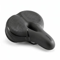 Selle de vélo confort ultra large 25,5 cm avec suspension – VTT, ville et vélo électrique