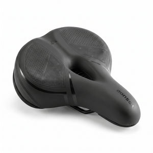 Selle de vélo confort ultra large 25,5 cm avec suspension – VTT, ville et vélo électrique