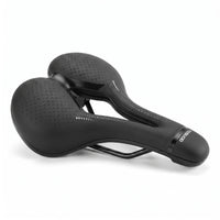 Selle de vélo confort large 17 cm à canal central – VTT et vélo de ville