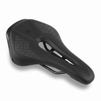 Selle de vélo légère 15 cm nez court à canal central – route et VTT