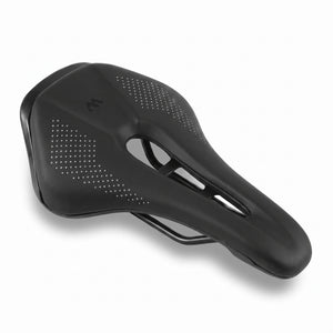 Selle de vélo légère 15 cm nez court à canal central – route et VTT