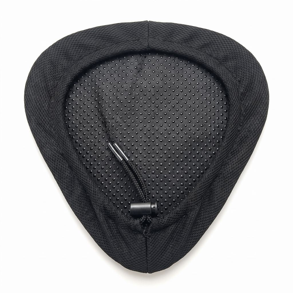 Housse de selle vélo électrique en silicone – large 26 cm, coussin épais