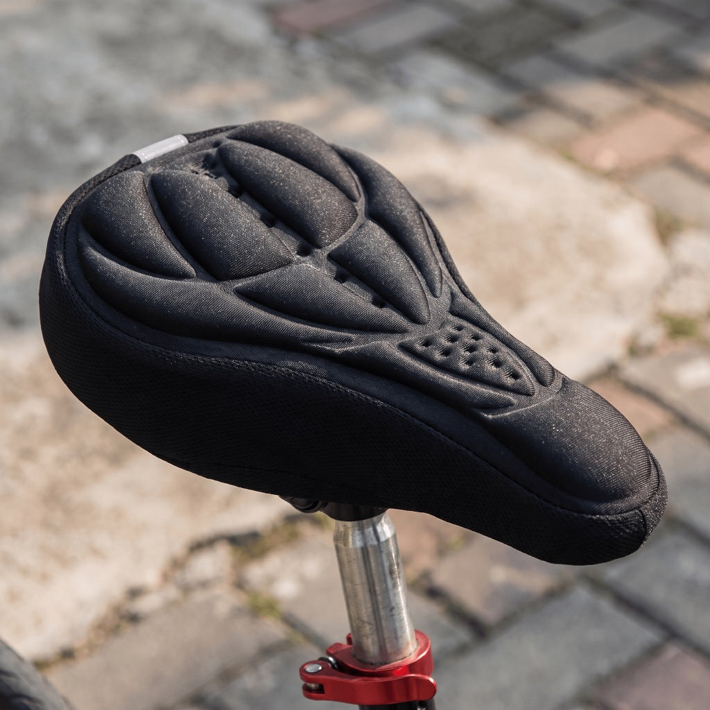 Housse de selle vélo en gel silicone 3D – coussin confort anti-douleur