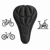 Housse de selle vélo en gel silicone 3D – coussin confort anti-douleur