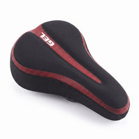 Housse de selle vélo en gel – ajustable, pour vélo d'appartement et de ville