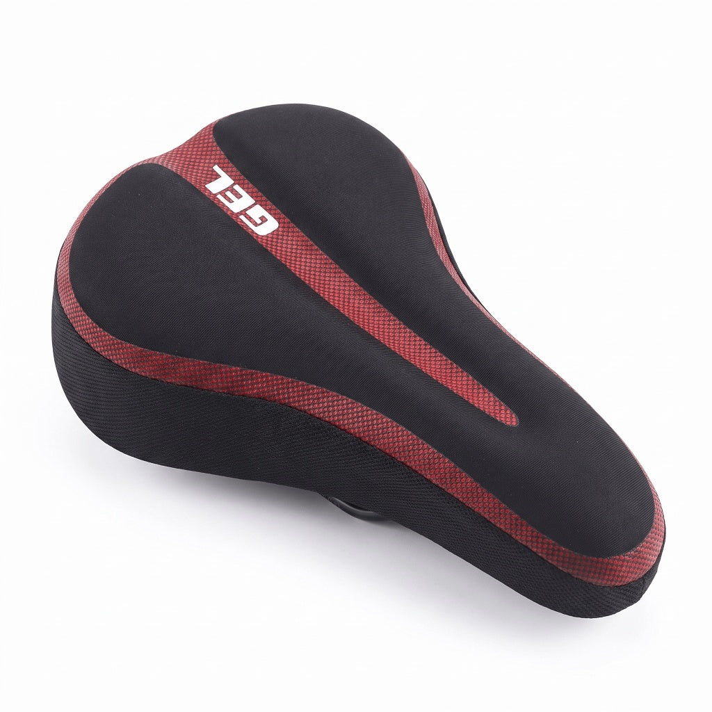Housse de selle vélo en gel – ajustable, pour vélo d'appartement et de ville
