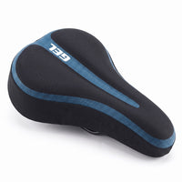 Housse de selle vélo en gel – ajustable, pour vélo d'appartement et de ville