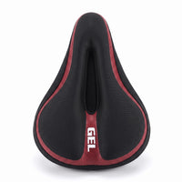 Housse de selle vélo en gel – ajustable, pour vélo d'appartement et de ville