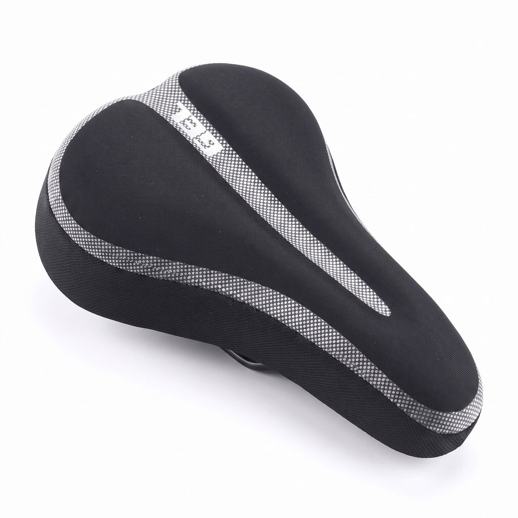 Housse de selle vélo en gel – ajustable, pour vélo d'appartement et de ville