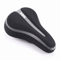 Housse de selle vélo en gel – ajustable, pour vélo d'appartement et de ville