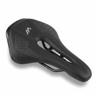 Selle de vélo légère 15 cm nez court à canal central – route et VTT